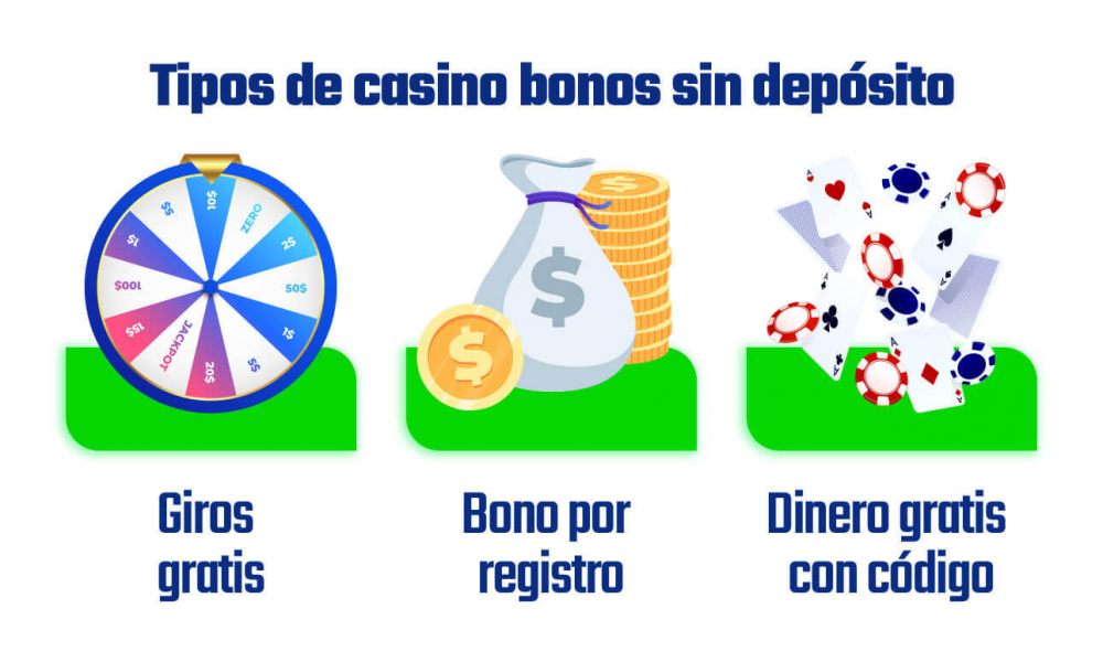 tipos de casino bono sin deposito Mexico